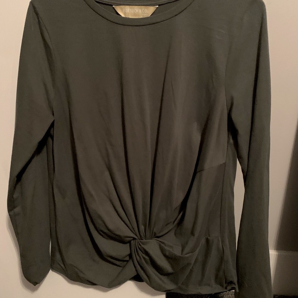 Olive green fall crop